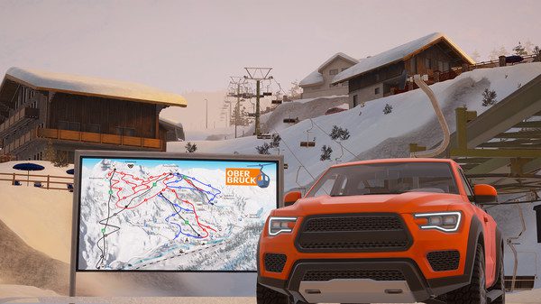 山间雪道_3