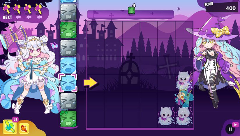 横行方块之魔锤 Refreshing Sideways Puzzle Ghost Hammer_0