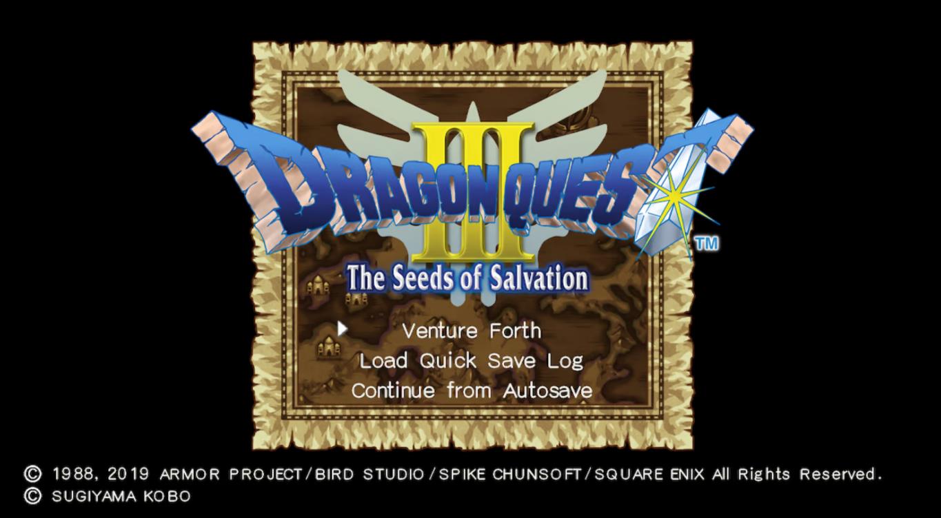 勇者斗恶龙3 ：传说的起点 Dragon Quest III：The Seeds of Salvation_1