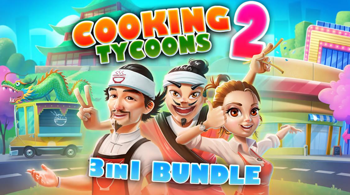 烹饪大亨2三合一 Cooking Tycoons - 3 in 1 Bundle_3