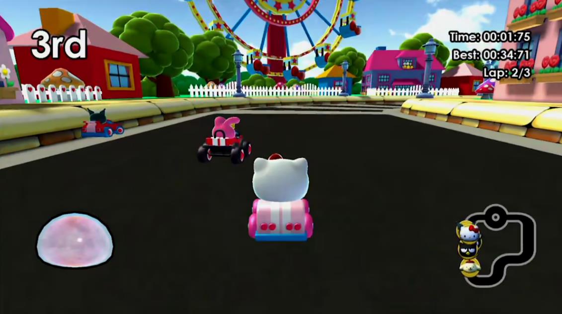 凯蒂猫爱竞速 Hello Kitty Kruisers With Sanrio Friends_0