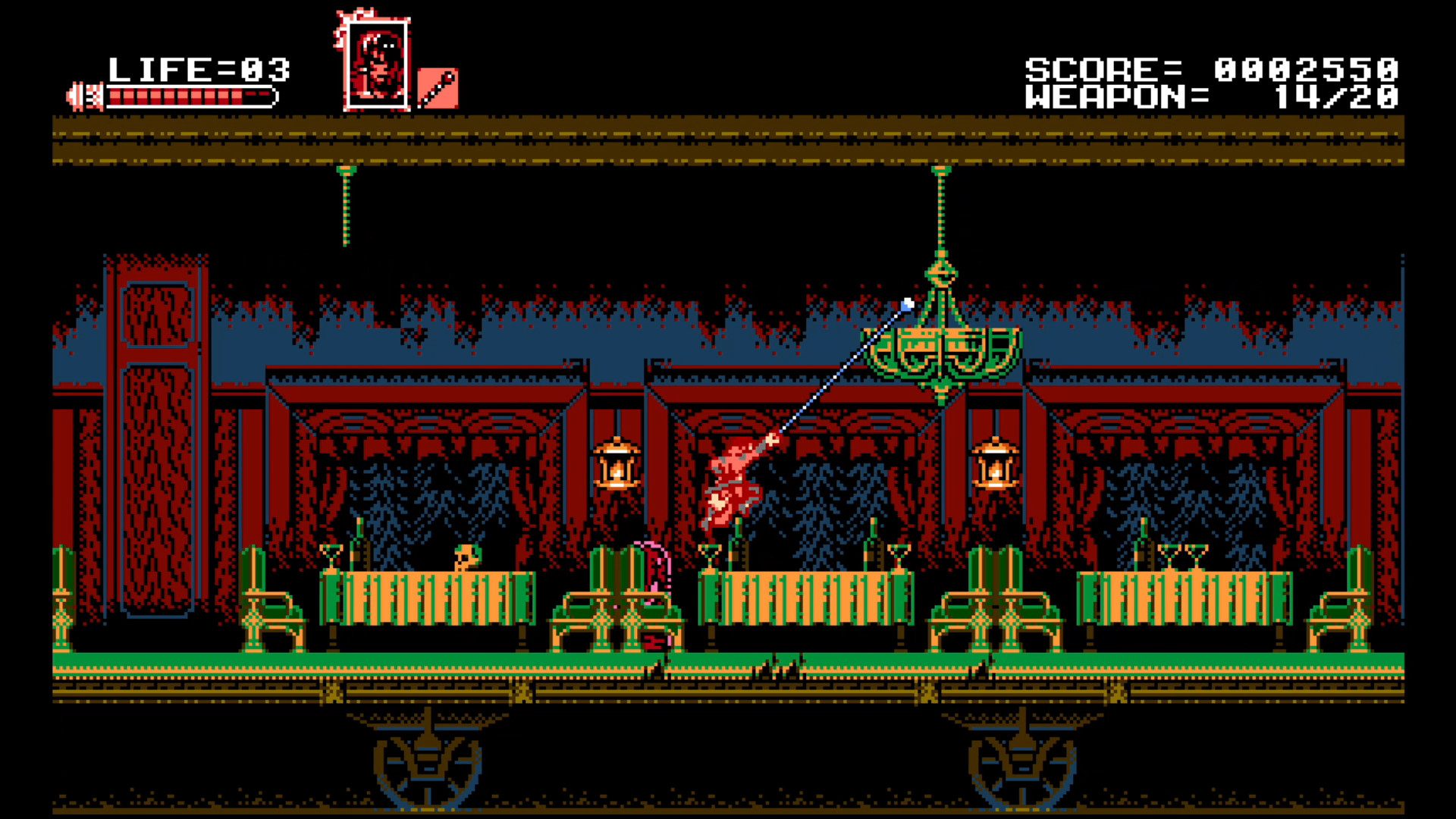赤痕 月之诅咒 初代 Bloodstained: Curse of the Moon_1