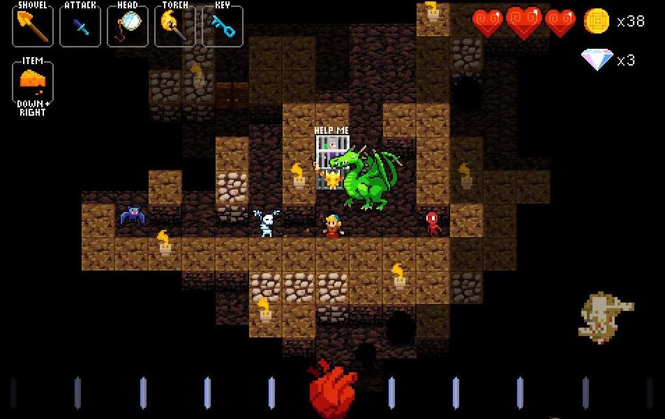 节奏地牢（Crypt of the NecroDancer）_1