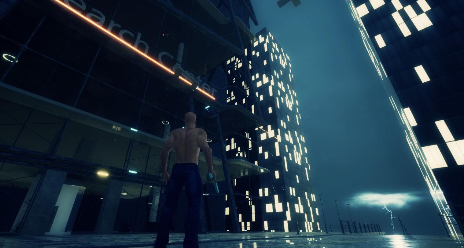 秃头男子攀登（Bald Man Climbs Up）_0