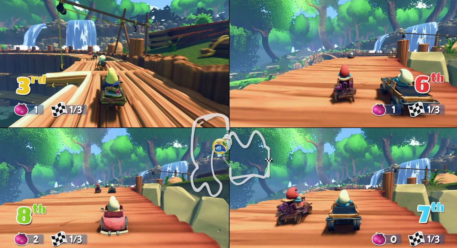 蓝精灵卡丁车（Smurfs Kart）_0