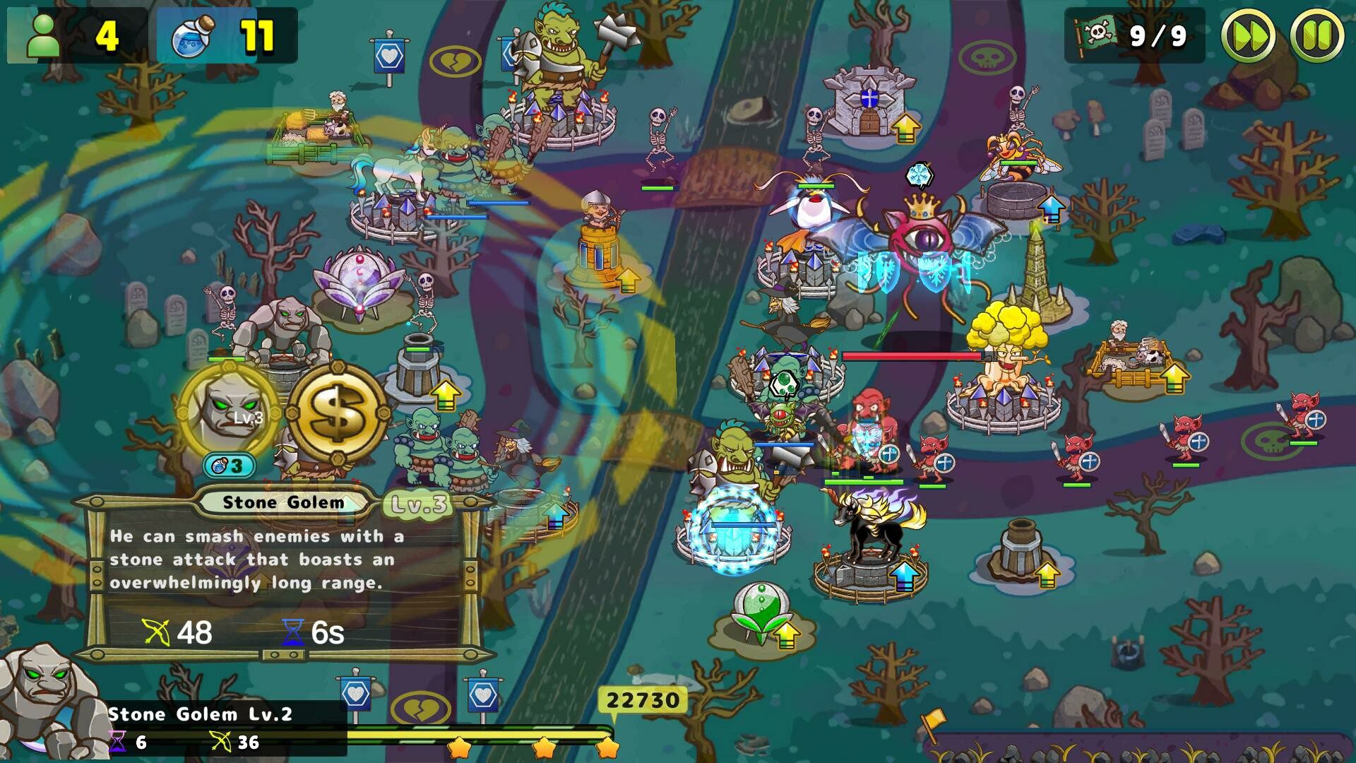 露娜与怪兽塔防：被剥夺的魔法王国 Luna & Monsters Tower Defense -The deprived magical kingdom-_2