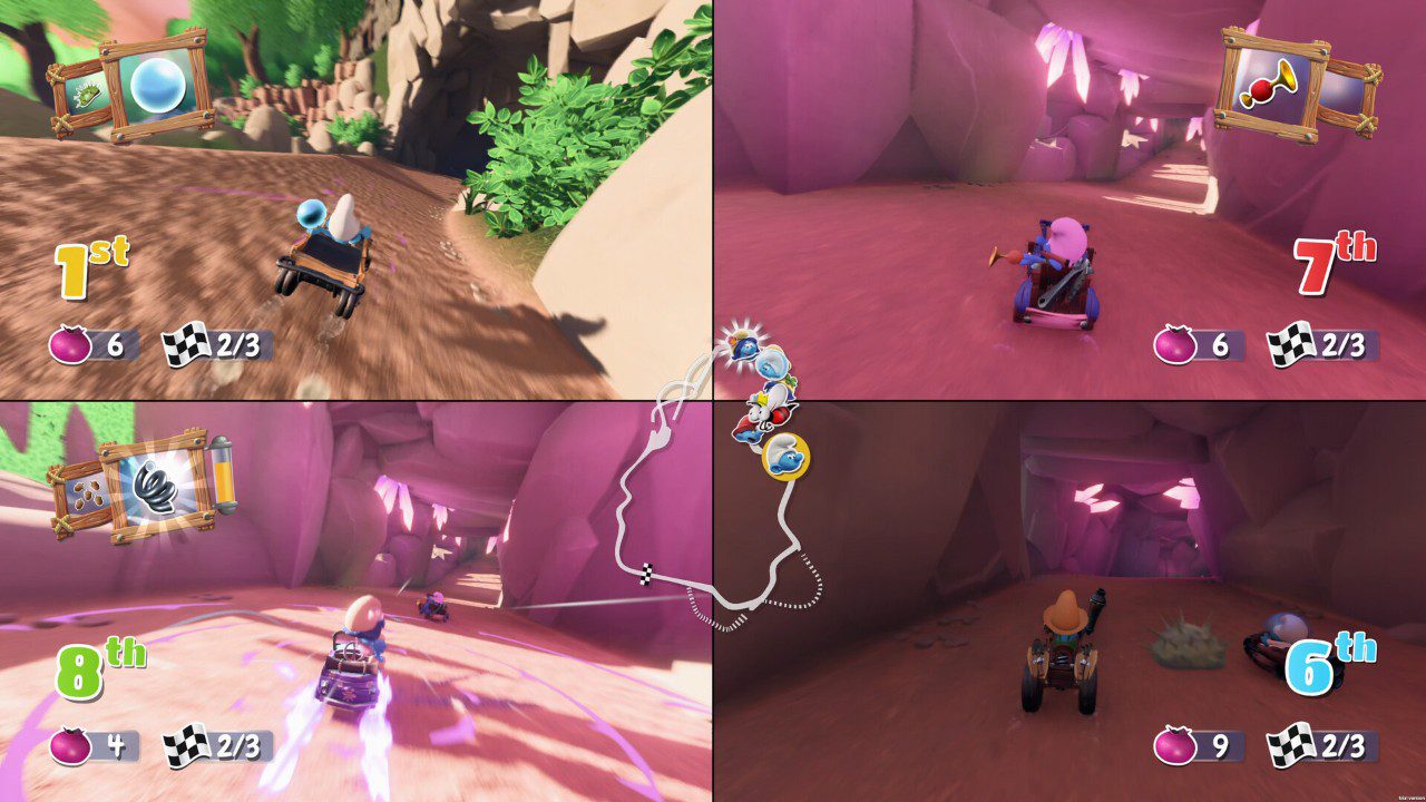 蓝精灵卡丁车.Smurfs Karting_2