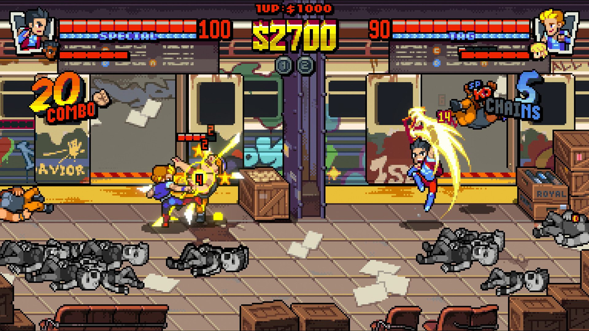 双截龙外传：双龙出海 Double Dragon Gaiden: Rise Of The Dragons_0