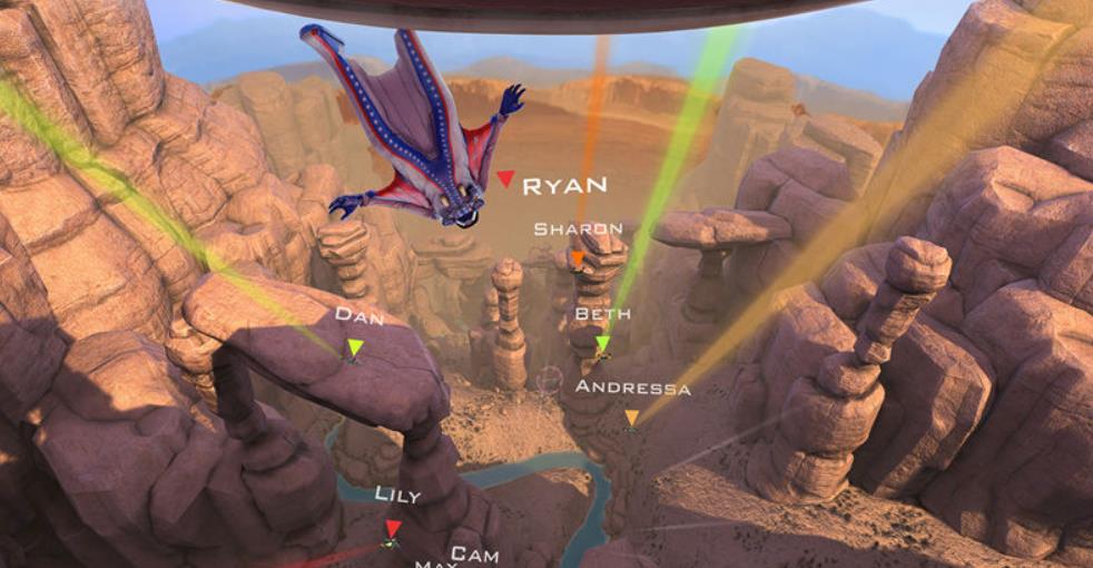 飞鼠装滑翔 VR.Rush VR_2