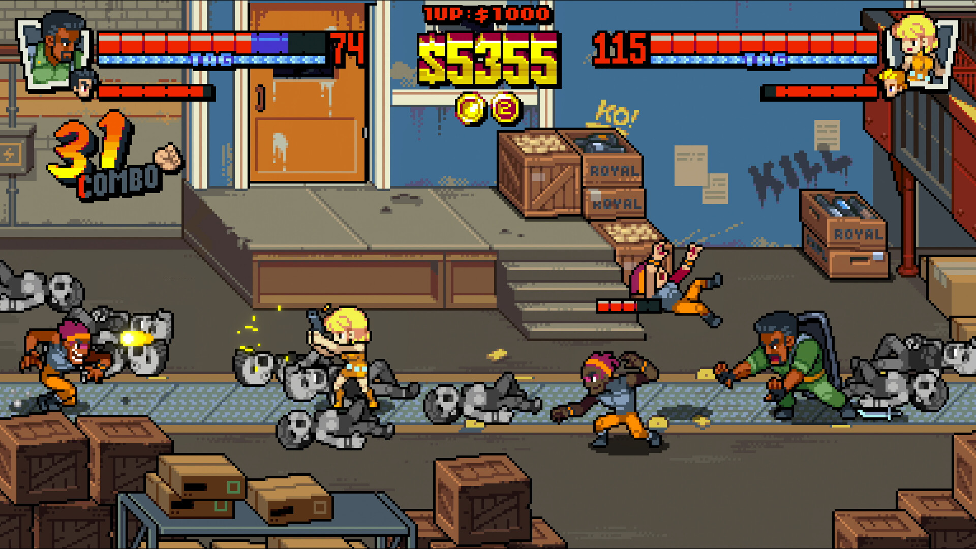 双截龙外传：双龙出海 Double Dragon Gaiden-Rise of the Dragons_2