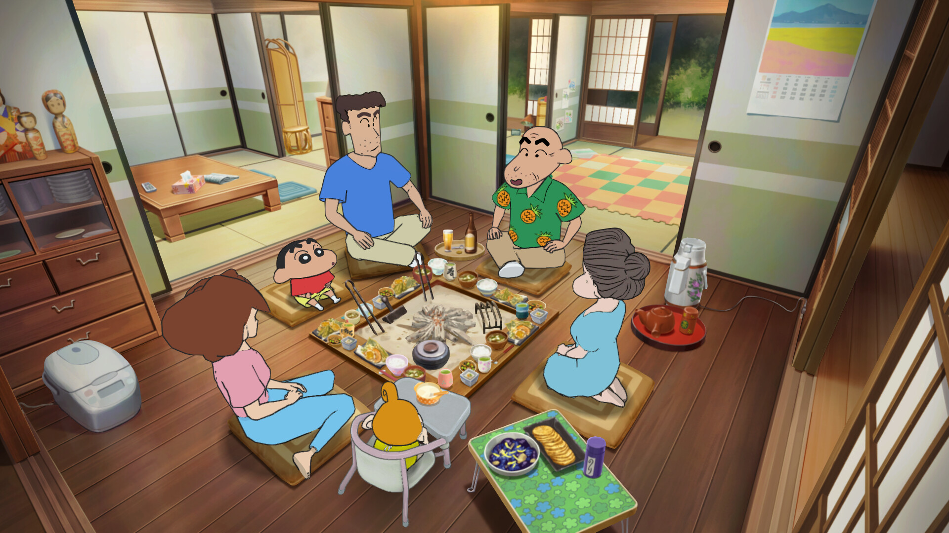蜡笔小新：煤炭镇的小白 Shin chan: Shiro and the Coal Town_2