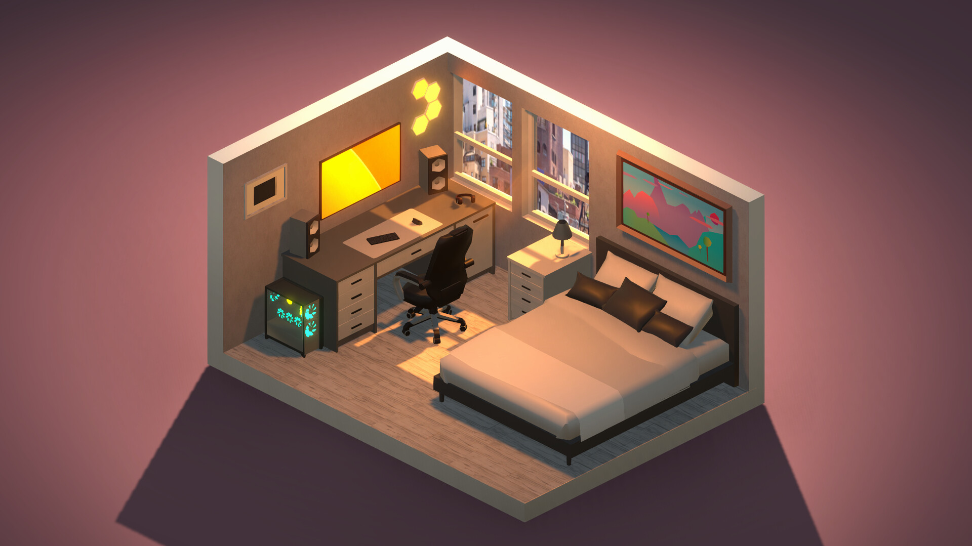 我的梦想卧室 My Dream Setup_1