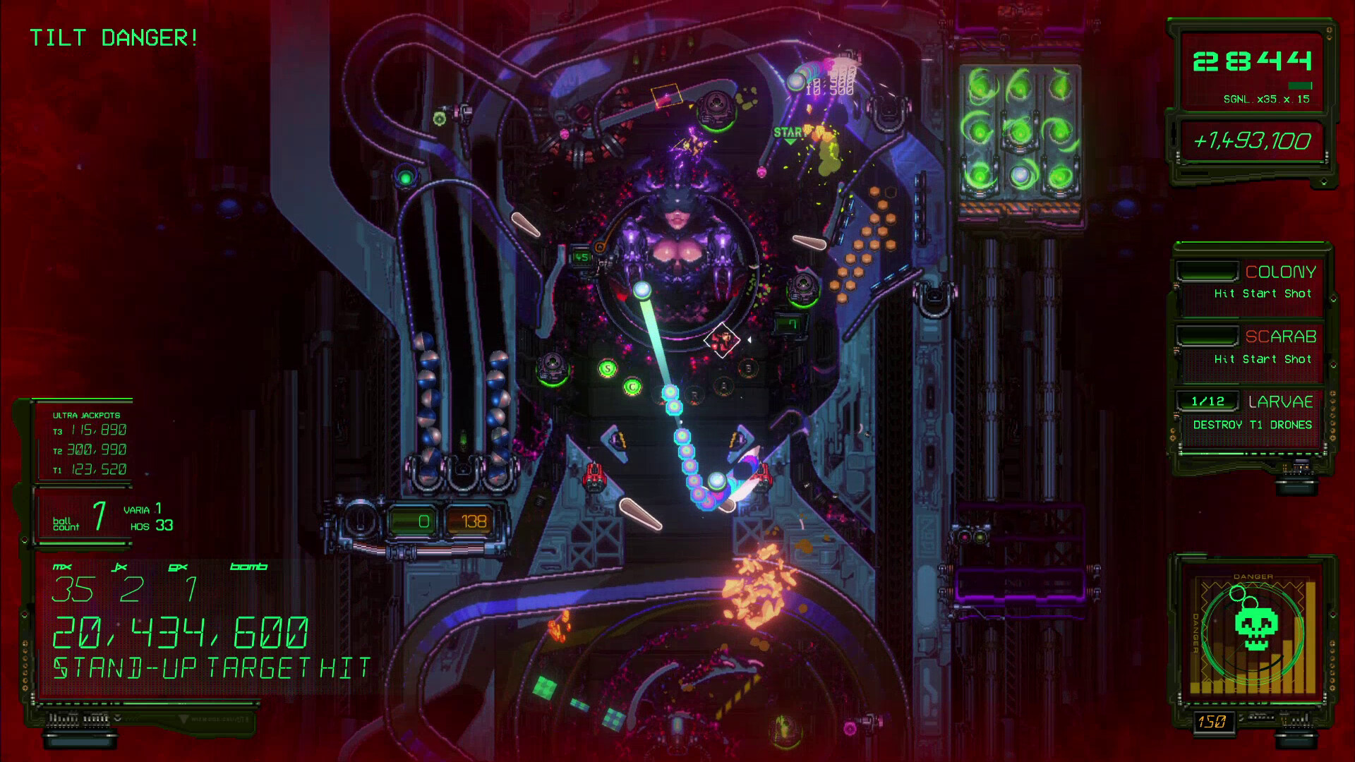 《异种弹珠 XENOTILT: HOSTILE PINBALL ACTION》中文v1.151_0