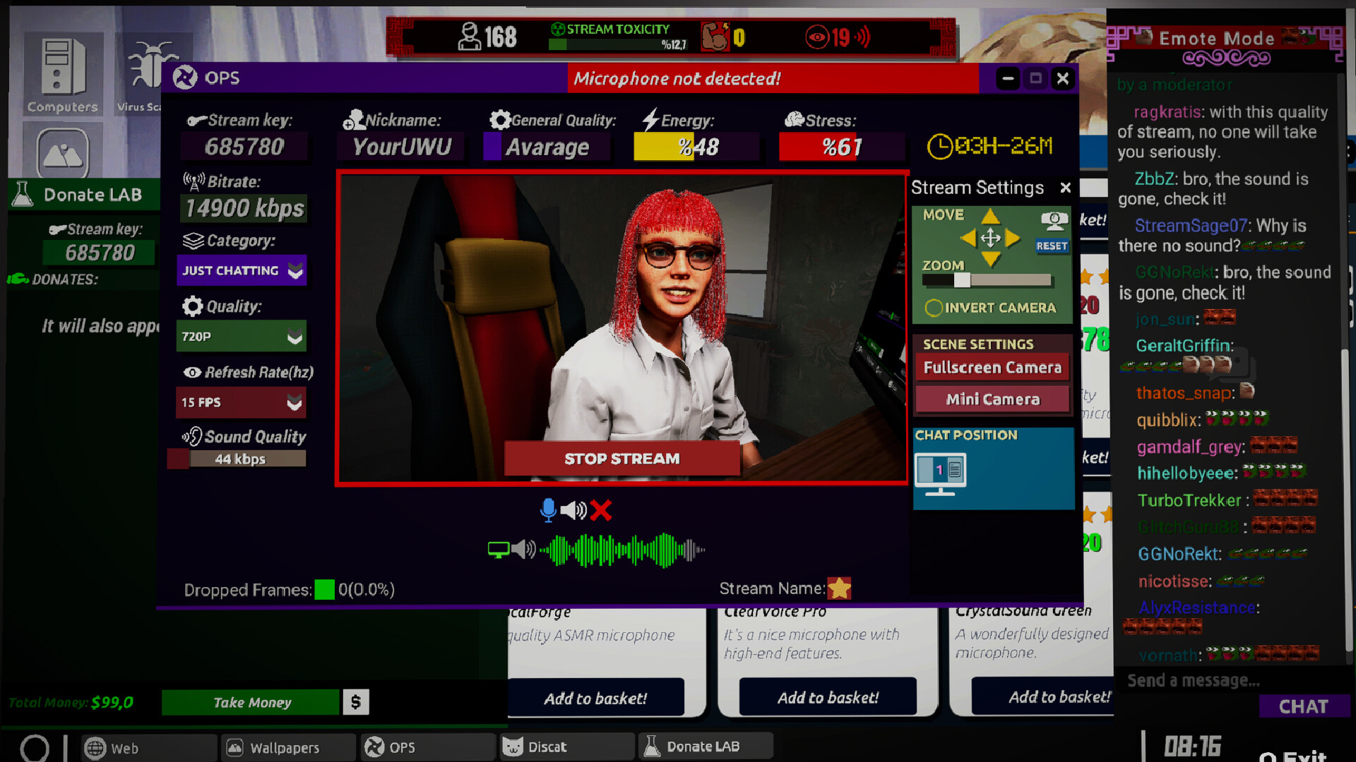 《主播生活模拟器2 Streamer Life Simulator 2》中文v0.10版+主播生活模拟器1v1.2.5版_0