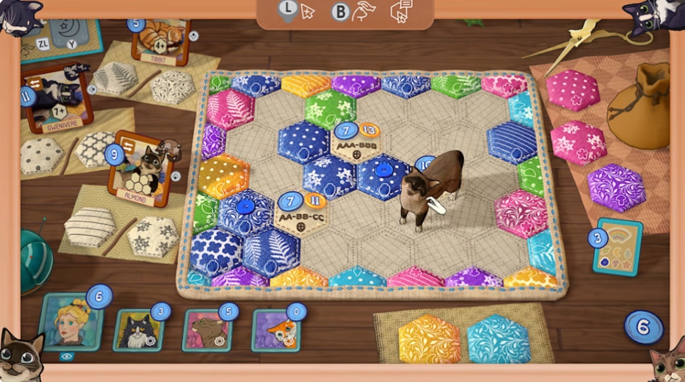 [猫与花毯].Quilts and Cats of Calico 美版中文 switch游戏下载_3