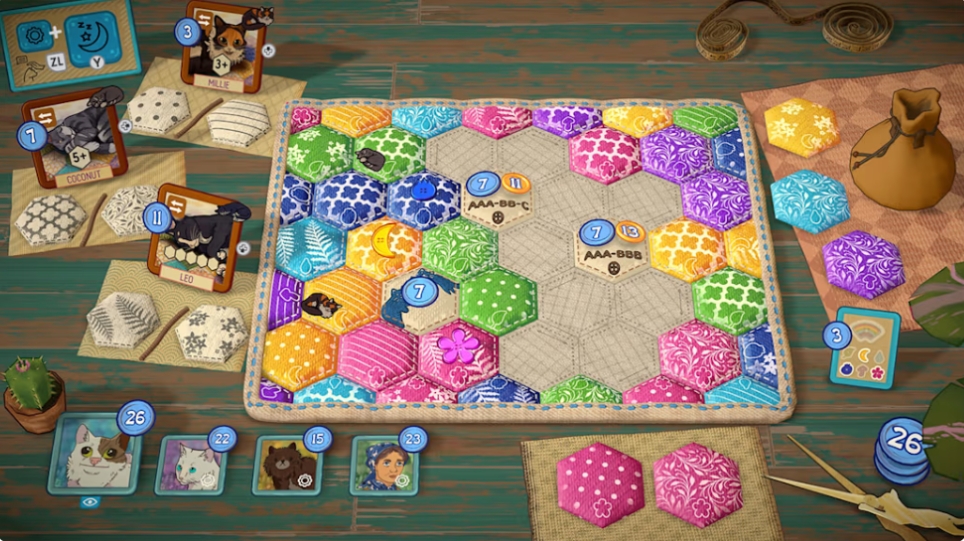 [猫与花毯].Quilts and Cats of Calico 美版中文 switch游戏下载_2