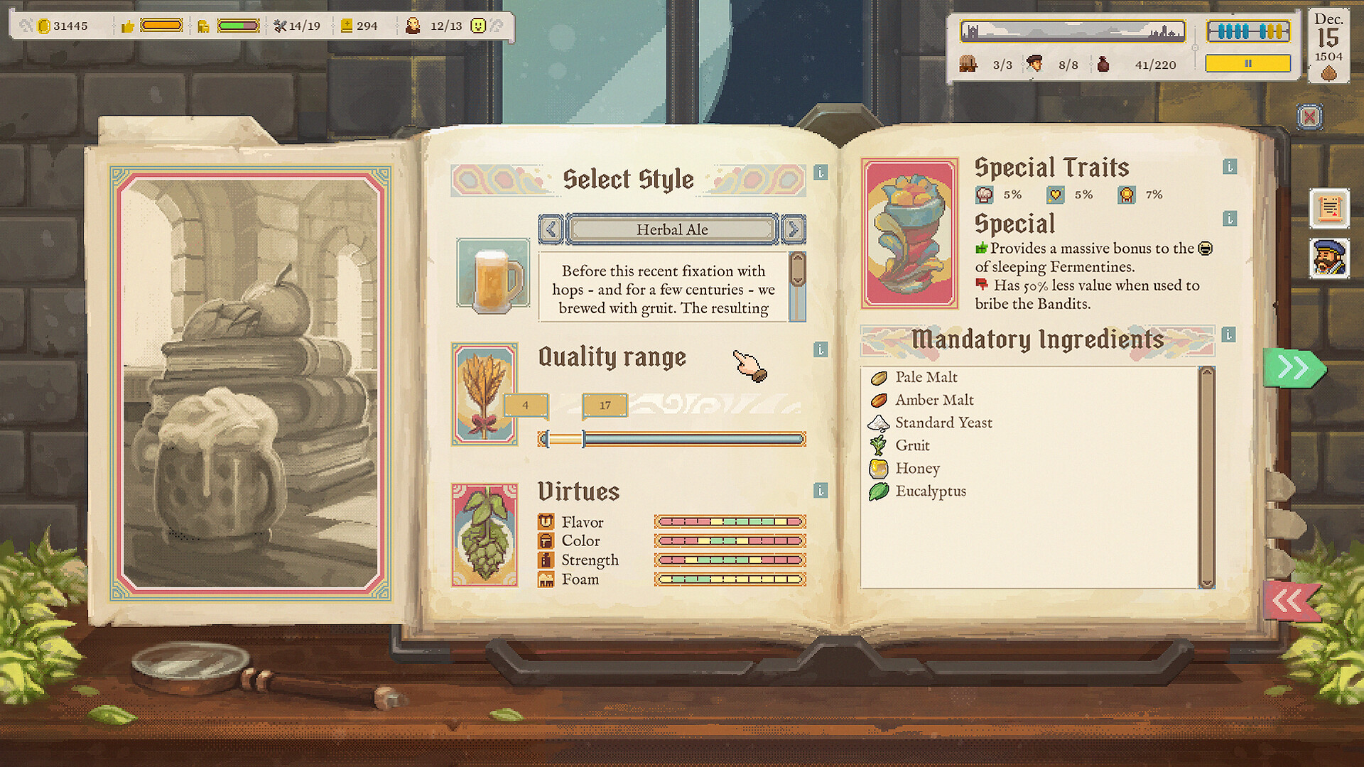 修道院酿酒大亨 Ale Abbey - Monastery Brewery Tycoon_0