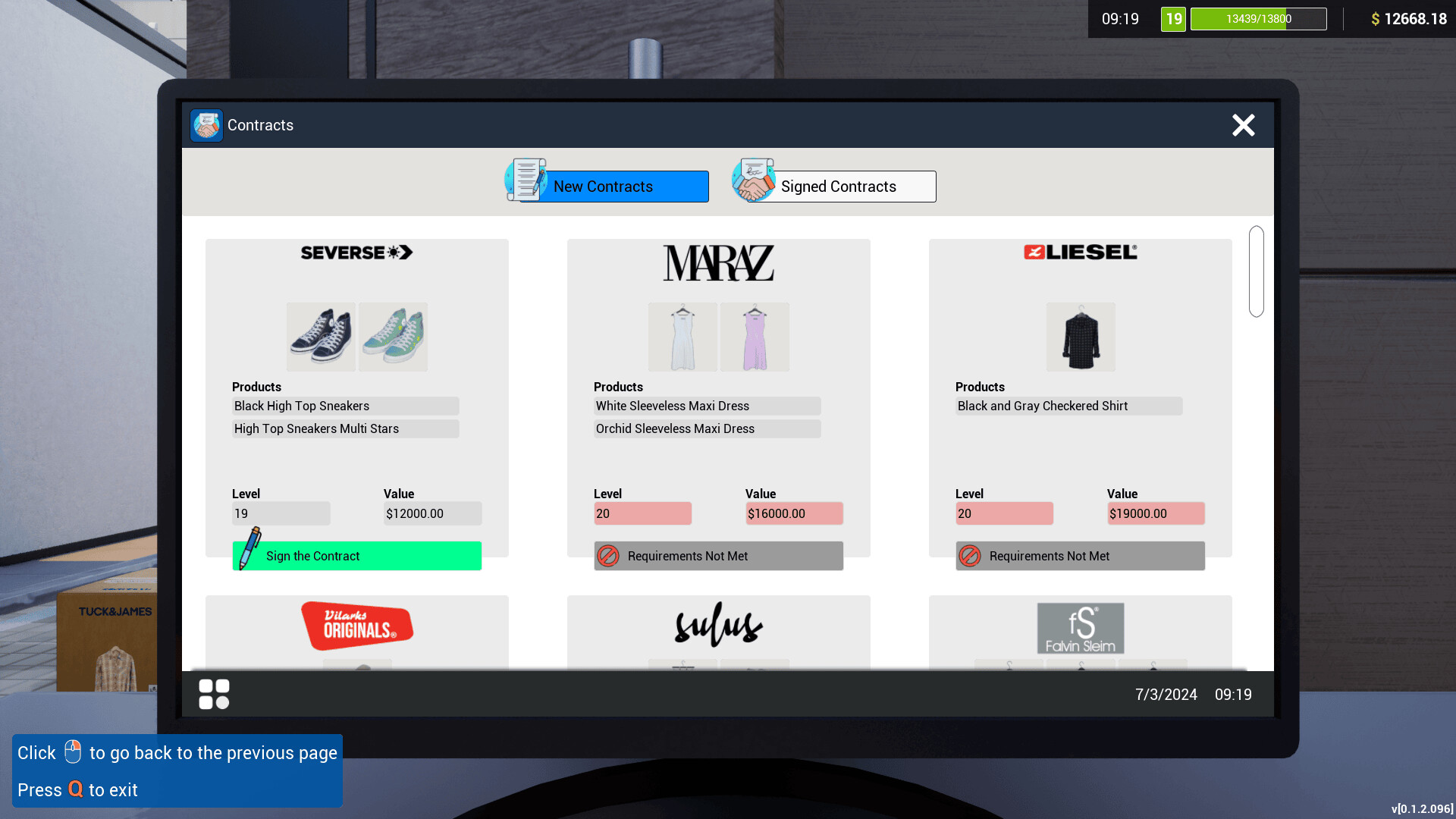 时尚梦想家 Retail Company Simulator_0