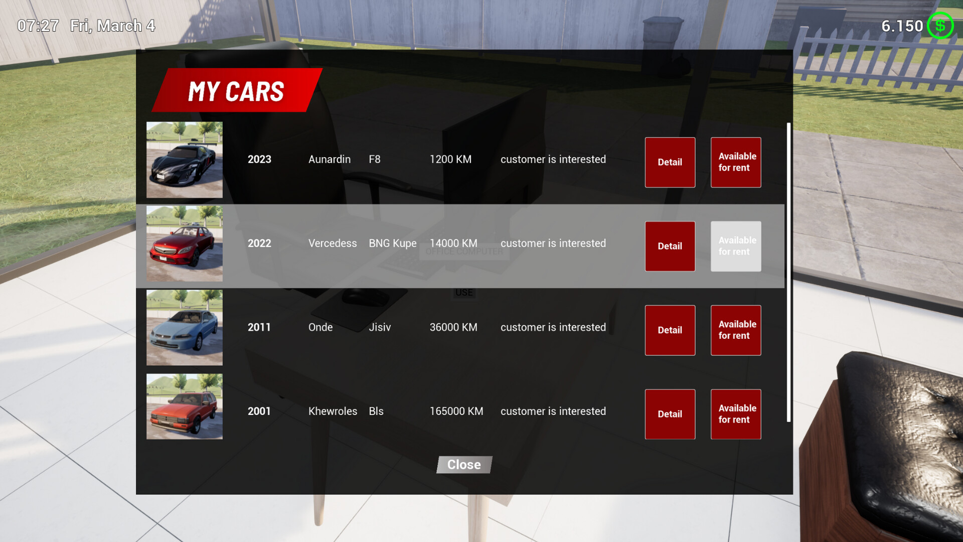 租车模拟24 Rent A Car Simulator 24_0
