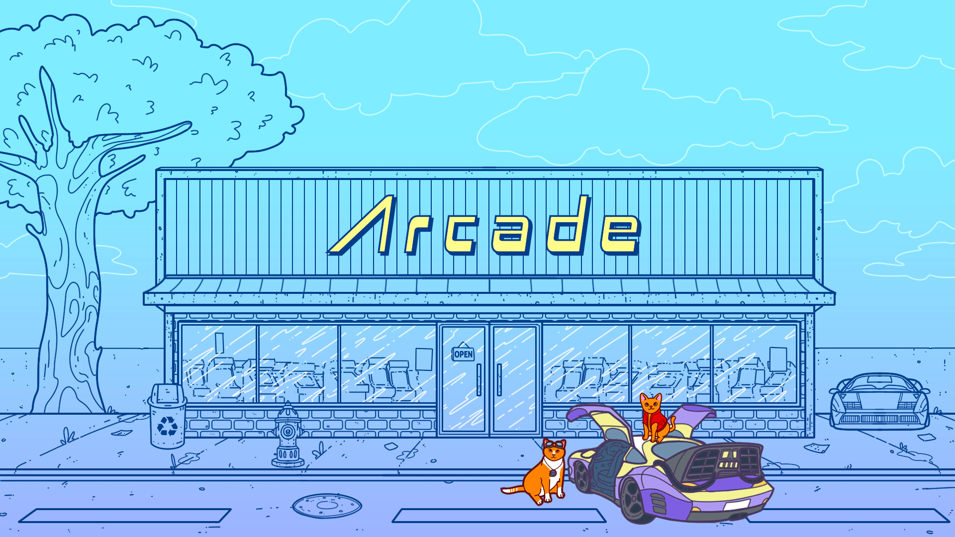 电玩街机满是猫 An Arcade Full of Cats_0