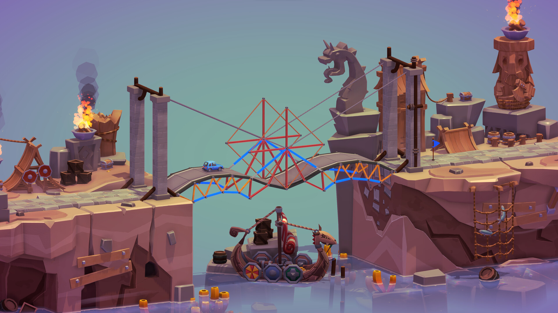 《桥梁建筑师3 Poly Bridge 3》中文v1.5.4_0