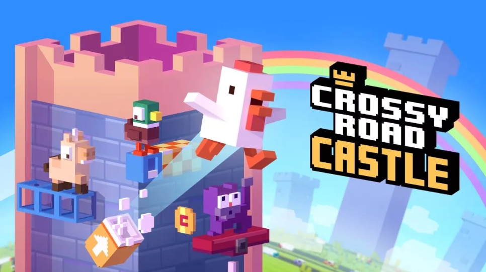 天天过马路之登高塔 Crossy Road Castle_0