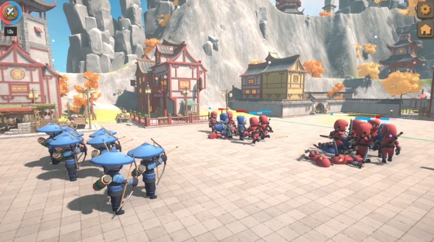 忍者战争：战斗模拟器 Ninja Wars: Battle Simulator_0