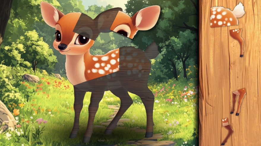 Puzzle Adventures - Forest Animals_0