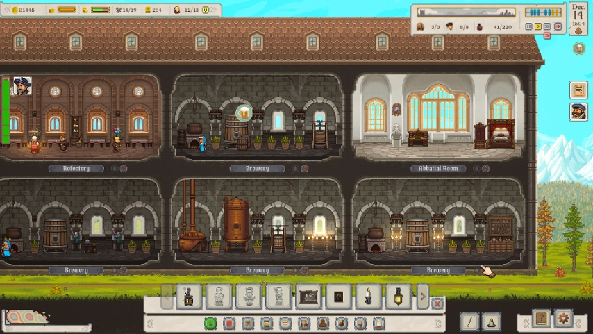 修道院酿酒大亨 Ale Abbey - Monastery Brewery Tycoon_0