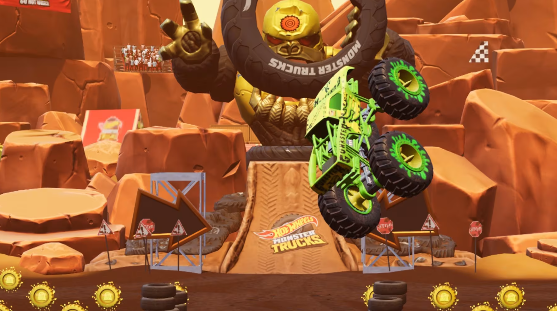 风火轮赛车怪兽卡车：疯狂特技 Hot Wheels Monster Trucks: Stunt Mayhem_4