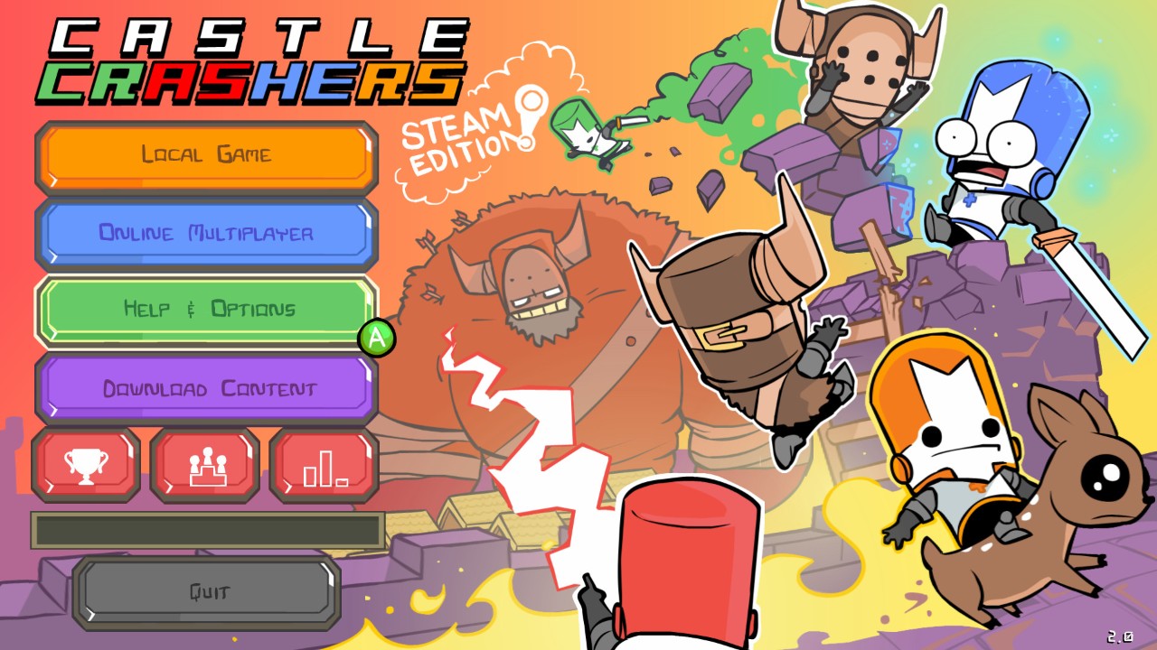 城堡毁灭者：重制版.Castle Crashers Remastered_0