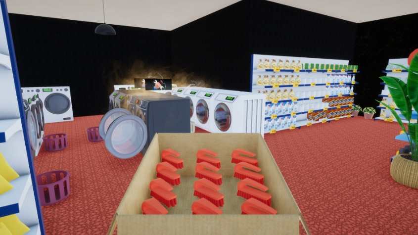 洗衣店模拟器：洗刷刷！ Laundry & Supermarket Simulator_0