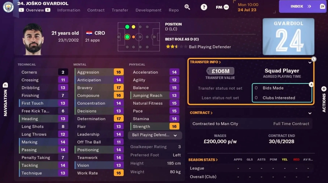 足球经理24 触摸版 Football Manager 2024 Touch_1