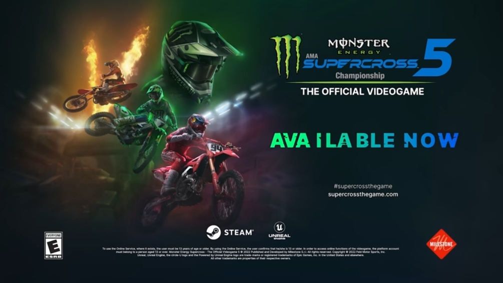 野兽越野摩托车：官方游戏5.Monster Energy Supercross: The Official Videogame 5_0